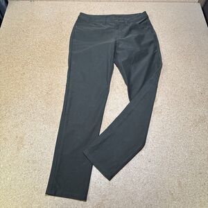 Lululemon ABC Pants Men Utilitech Slim 32x31 Green 5 Pocket Stretch Casual